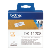 Brother Large Address Label Roll 38mm x 90mm 400 labels - DK11208